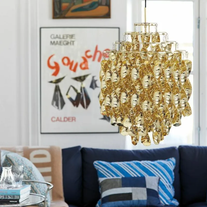 Spiral Gold Hanglamp Hanglampen