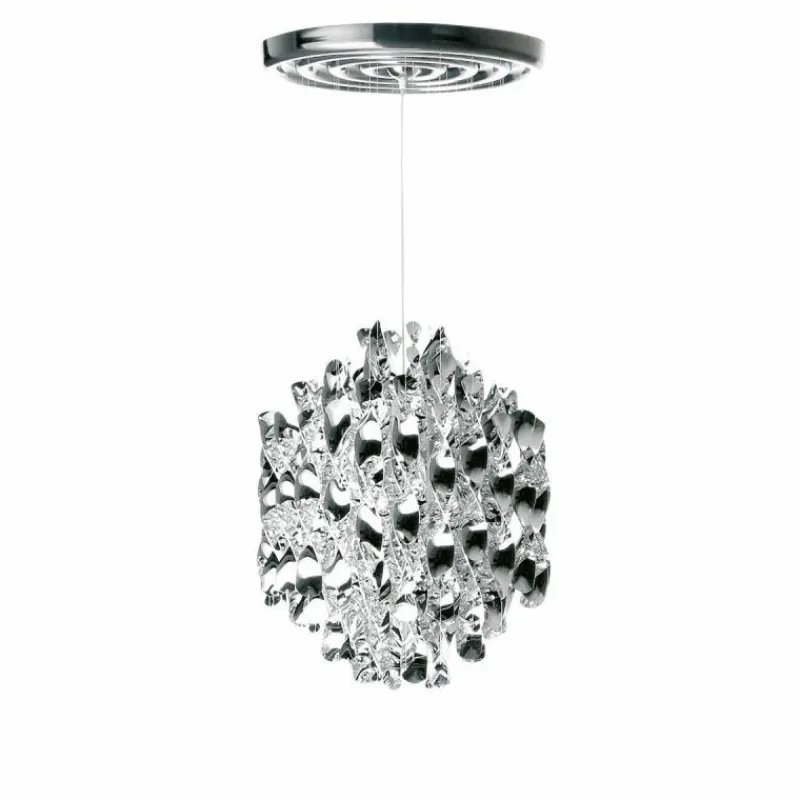 Online Spiral Silver Hanglamp Hanglampen