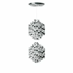 Online Spiral Silver Hanglamp Hanglampen