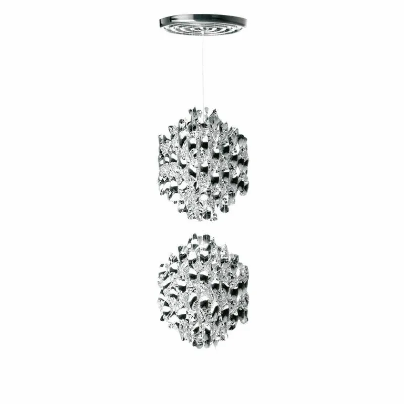 Online Spiral Silver Hanglamp Hanglampen