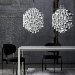 Online Spiral Silver Hanglamp Hanglampen