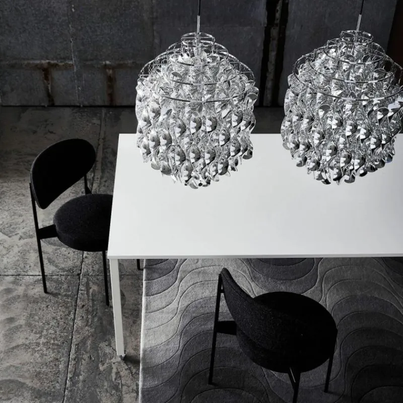 Online Spiral Silver Hanglamp Hanglampen
