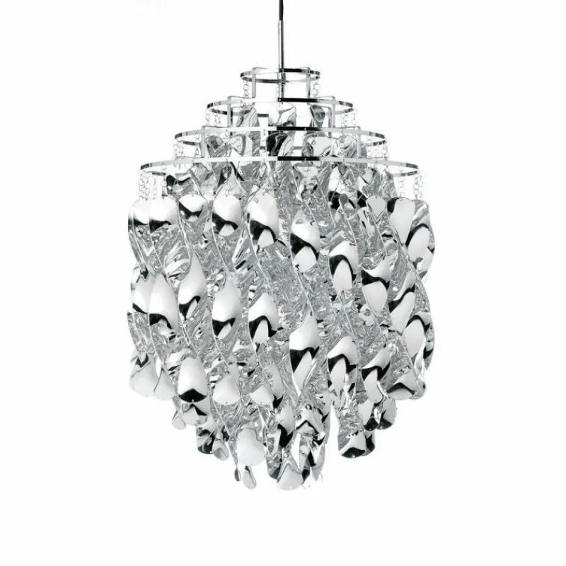 Online Spiral Silver Hanglamp Hanglampen