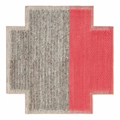 Square Plait Mangas Space Vloerkleed Coral S Vloerkleden