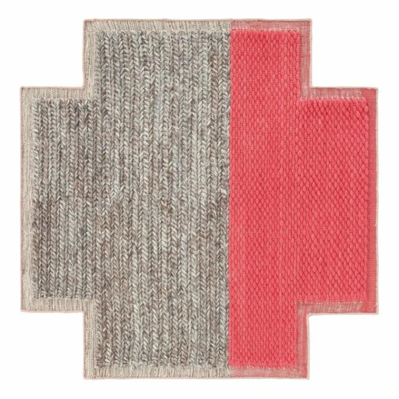 Square Plait Mangas Space Vloerkleed Coral S Vloerkleden