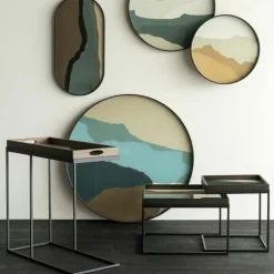 New Square Tray Salontafel Set Salontafels|Bijzettafels
