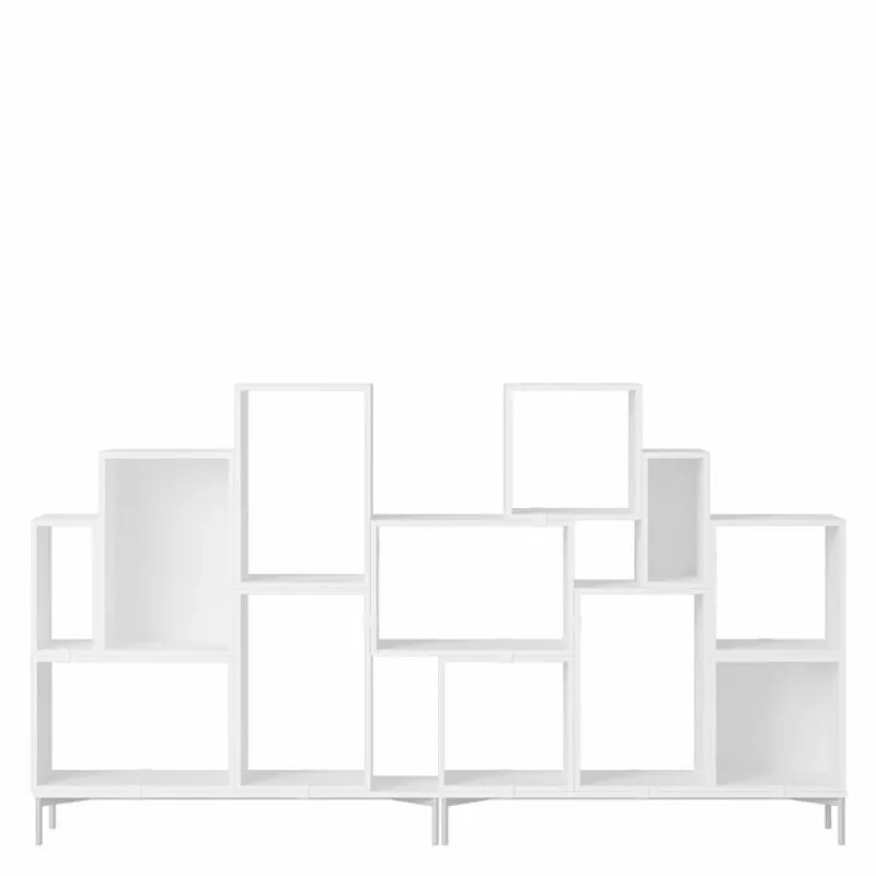 Outlet Stacked Boekenkast Combinatie 3 Boekenkasten