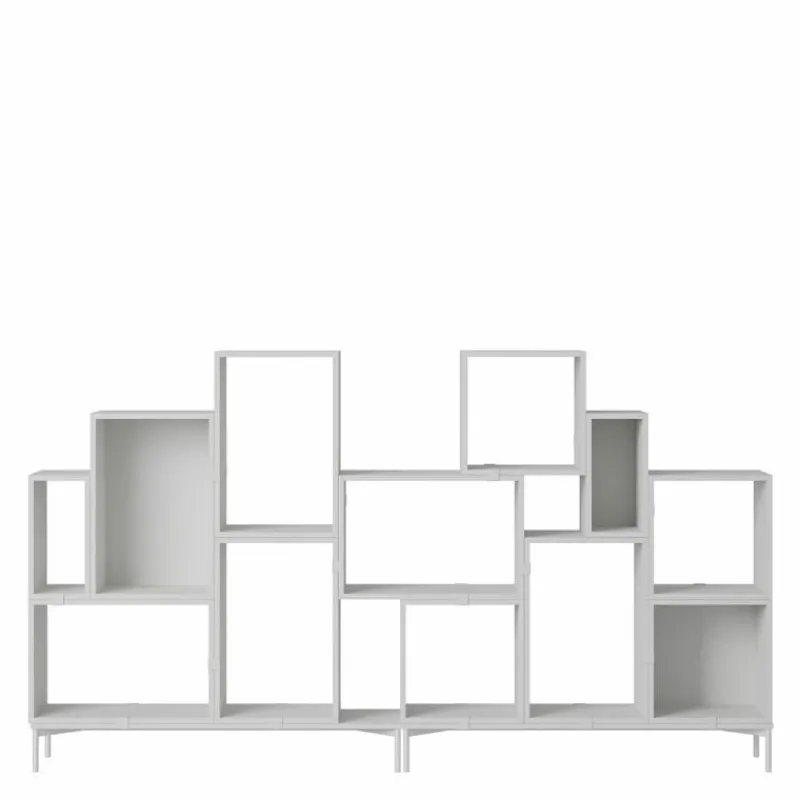 Outlet Stacked Boekenkast Combinatie 3 Boekenkasten