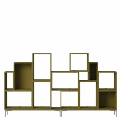 Outlet Stacked Boekenkast Combinatie 3 Boekenkasten