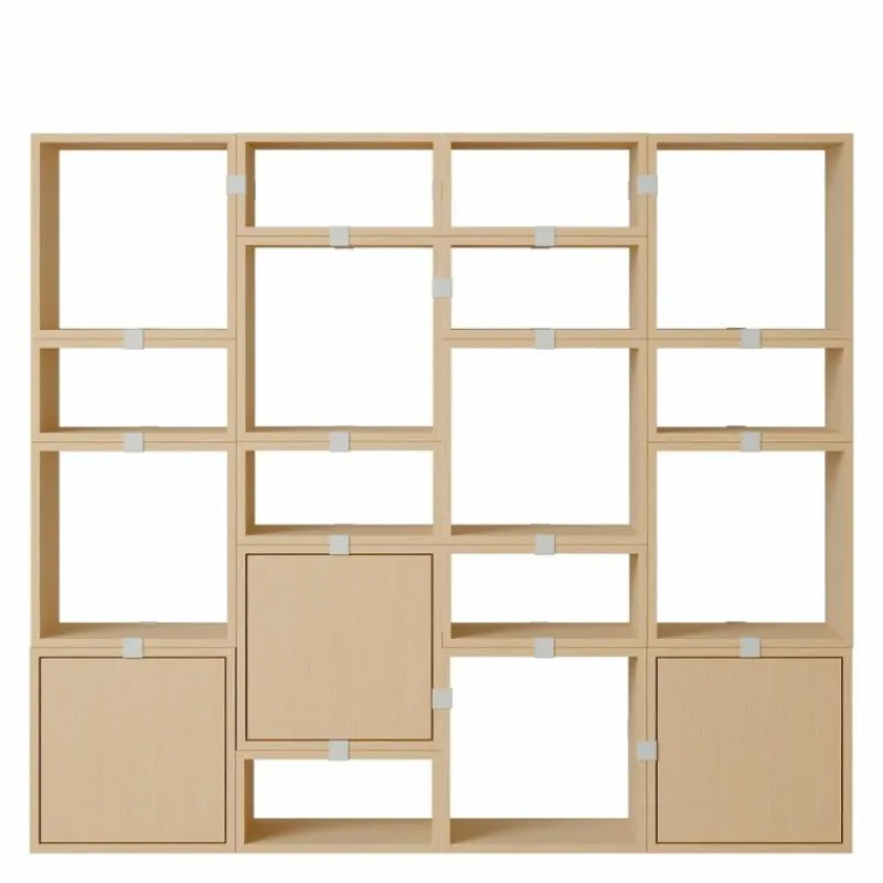 Online Stacked Boekenkast Combinatie 4 Boekenkasten