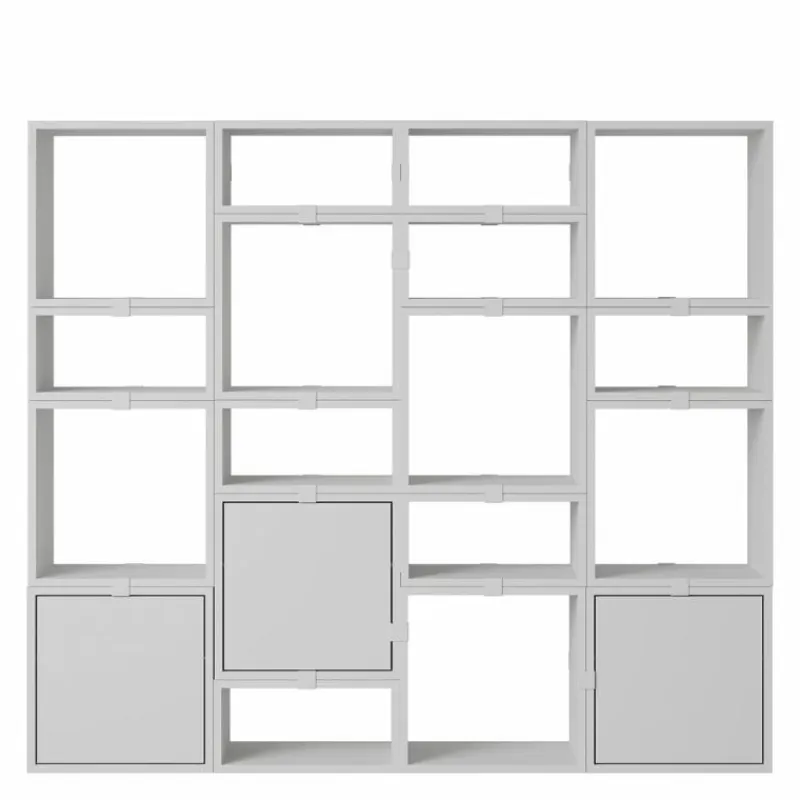 Online Stacked Boekenkast Combinatie 4 Boekenkasten
