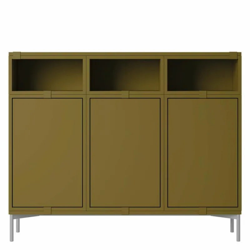 Outlet Stacked Dressoir Combinatie 3 Dressoirs