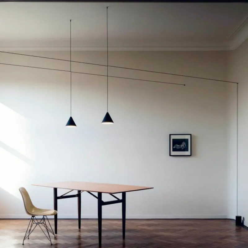 New String Cone Hanglamp Set Hanglampen