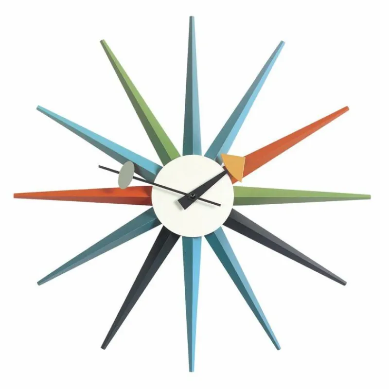 Best Sunburst Klok Klokken