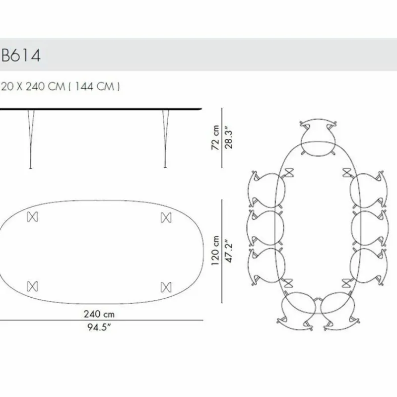 Best Superellipse Tafel Eettafels