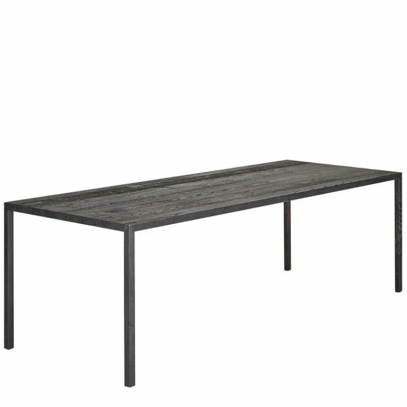 Discount Tense Carbonised Wood Eettafel Eettafels