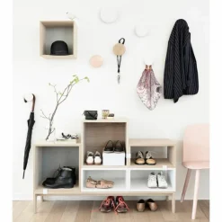 The Dots Haken, 5 Stuks Muurhaken|Kapstokken