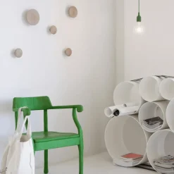 The Dots Haken, 5 Stuks Muurhaken|Kapstokken