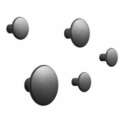 Best The Dots Metal Haken, 5 Stuks Kapstokken|Muurhaken