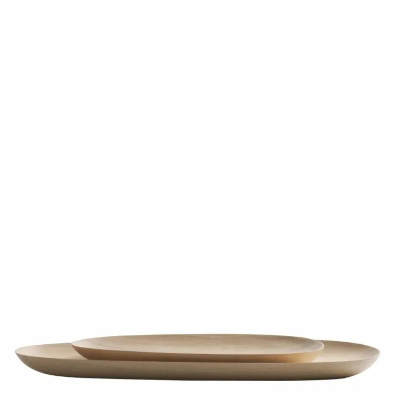 New Thin Oval Borden, Set van 2 Borden