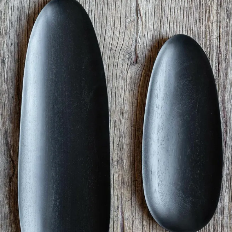 New Thin Oval Borden, Set van 2 Borden