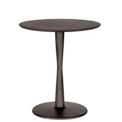 Outlet Torsion Eettafel Bruin Gelakt Eiken Eettafels