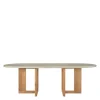 Discount Trestle Outdoor Eettafel Concrete Teak Tuintafels