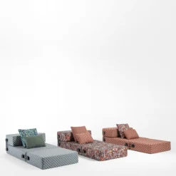 Hot Trix Outdoor Liberty Obi Check Ligbedden|Loungestoelen