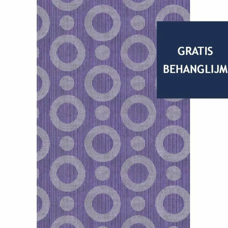 Outlet Umbrella Squid Behang Indigo Behang