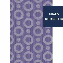 Outlet Umbrella Squid Behang Indigo Behang