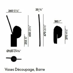 New Vases Découpage Vaas Vazen