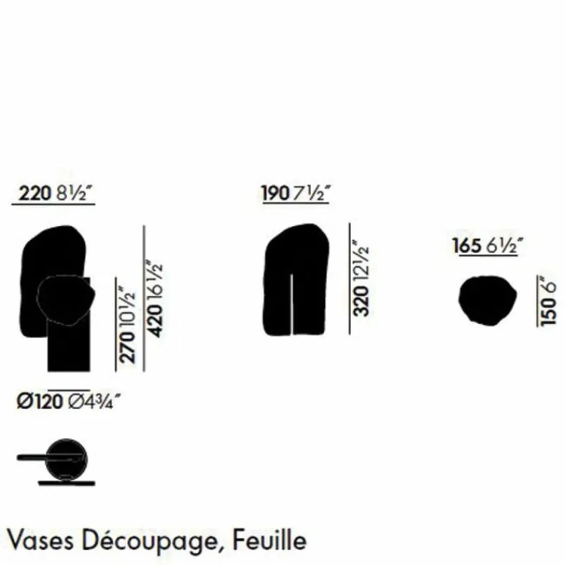 New Vases Découpage Vaas Vazen