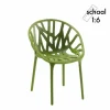 Online Vegetal Stoel Groen Miniatuur - set van 3 Collector S Items