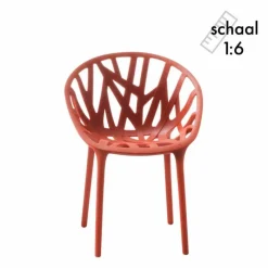 Sale Vegetal Stoel Rood Miniatuur - set van 3 Collector S Items
