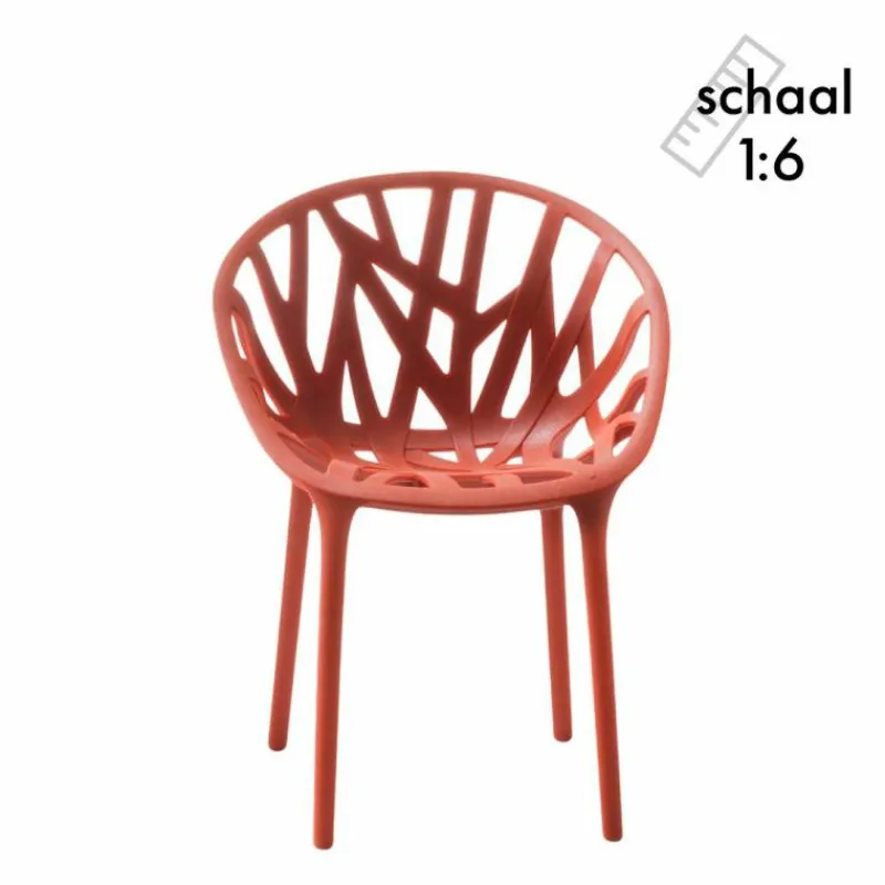 Sale Vegetal Stoel Rood Miniatuur - set van 3 Collector S Items