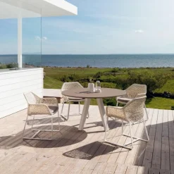 Discount Vieques Eettafel Rond Tuintafels