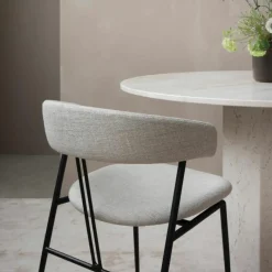 Violin Eetkamerstoel Gestoffeerd Eetkamerstoelen