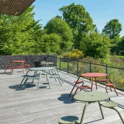 Hot Virus 4-zits Picknicktafel Tuintafels|Tuinsets