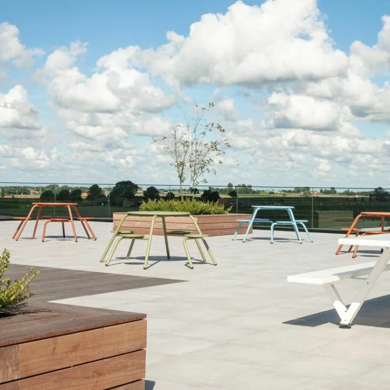 Hot Virus 4-zits Picknicktafel Tuintafels|Tuinsets