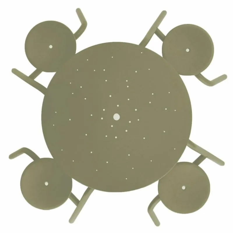 Hot Virus 4-zits Picknicktafel Tuintafels|Tuinsets