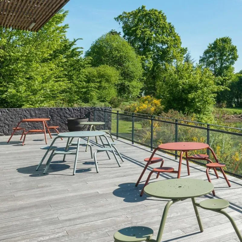 Hot Virus 4-zits Picknicktafel Tuintafels|Tuinsets