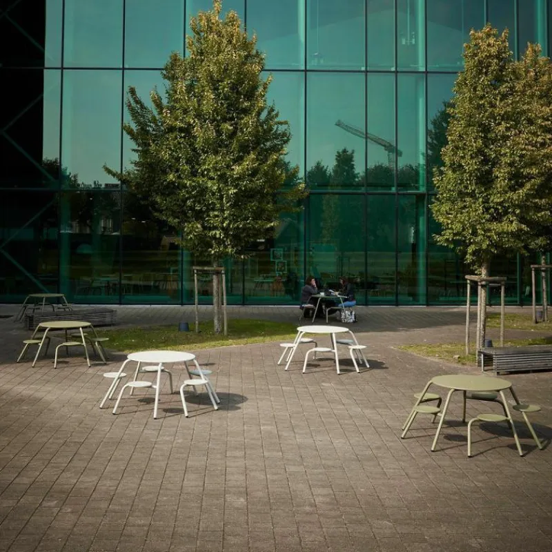 Hot Virus 5-zits Picknicktafel Tuintafels
