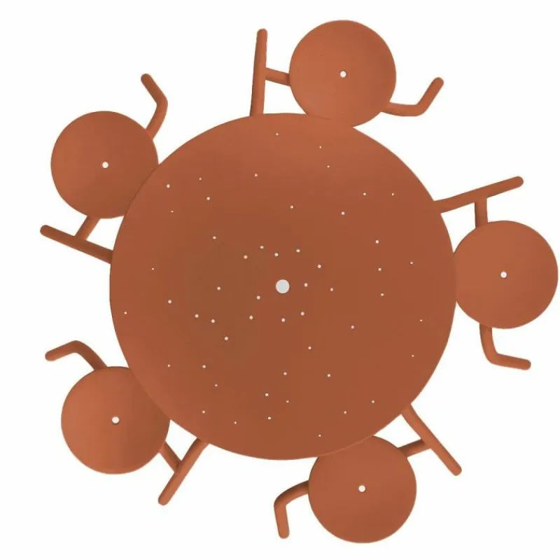Hot Virus 5-zits Picknicktafel Tuintafels
