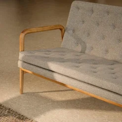 Best VLA77 Foyer Bank Houten Banken|2-Zits Banken
