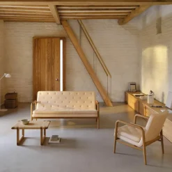 Best VLA77 Foyer Bank Houten Banken|2-Zits Banken