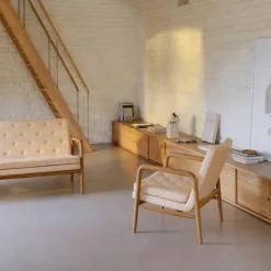 Best VLA77 Foyer Bank Houten Banken|2-Zits Banken