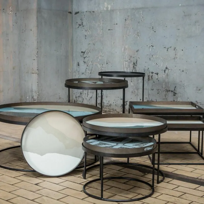 Outlet Wabi Sabi Dienblad Rond Dienbladen