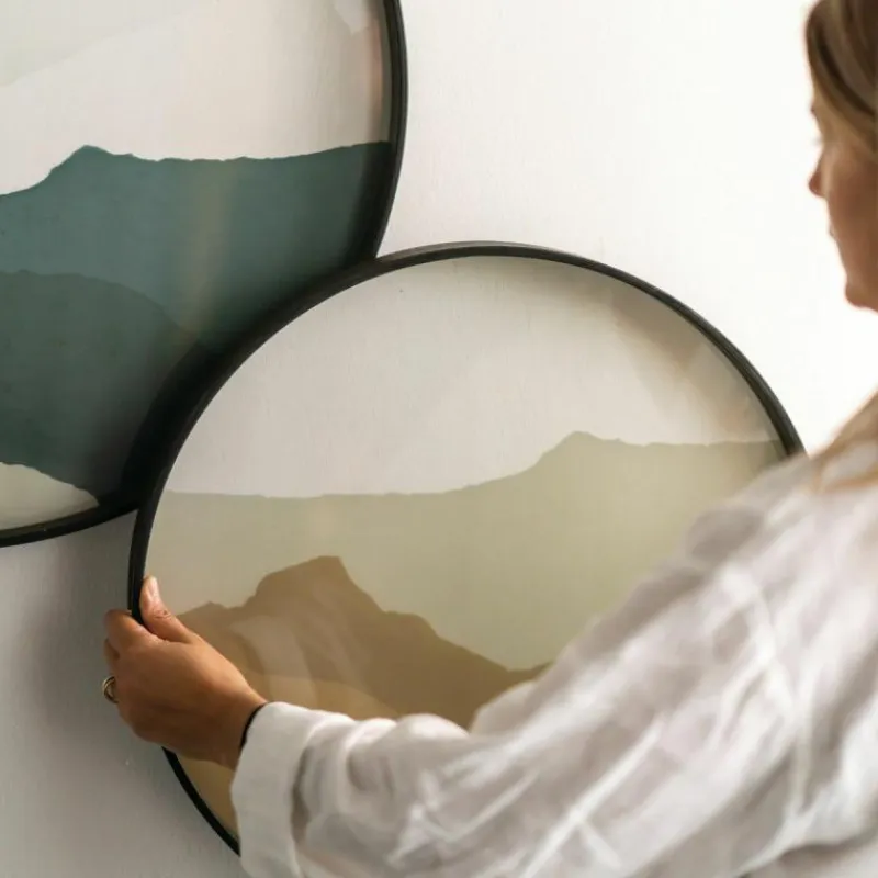 Outlet Wabi Sabi Dienblad Rond Dienbladen