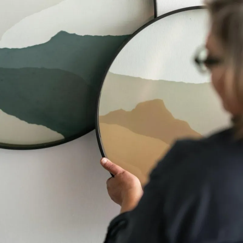 Outlet Wabi Sabi Dienblad Rond Dienbladen