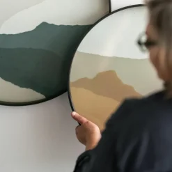 Outlet Wabi Sabi Dienblad Rond Dienbladen